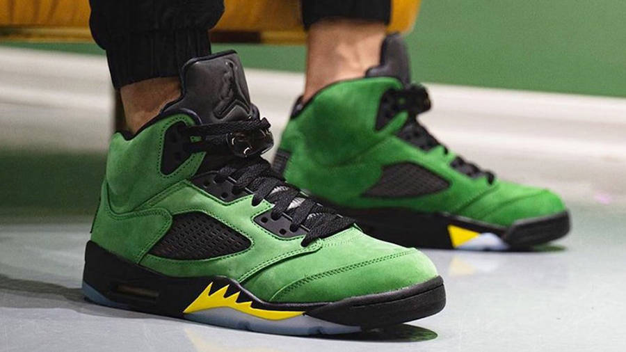 air jordan 5 retro se oregon men