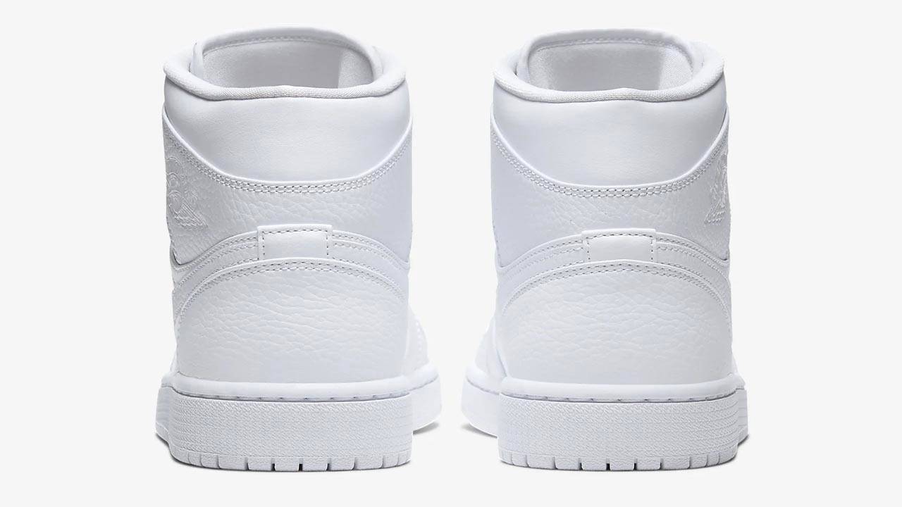 Air Jordan 1 Mid "Triple White"