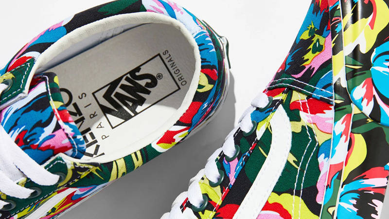 Kenzo x Vans Vault OG Old Skool LX Floral Green