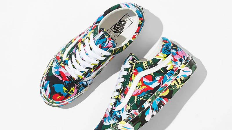 Kenzo x Vans Vault OG Old Skool LX Floral Green Where To Buy VN0A4P3X02H The Sole Supplier