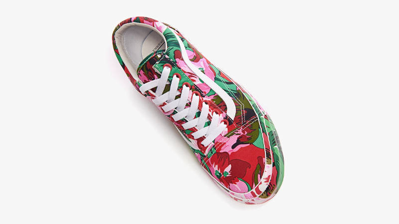 Kenzo x Vans Vault OG Old Skool LX Floral Red
