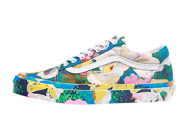 Kenzo x Vans Vault OG Old Skool LX Floral Yellow