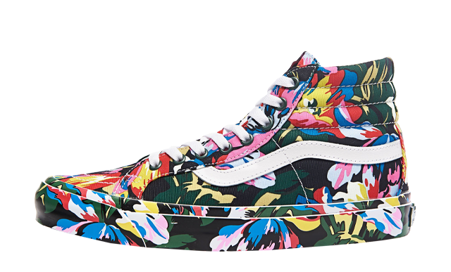 Kenzo x Vans Vault OG SK-8 Hi LX Floral Green