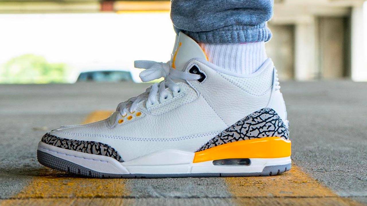 An On Foot Look At The Air Jordan 3 Retro Laser Orange The Sole Supplier