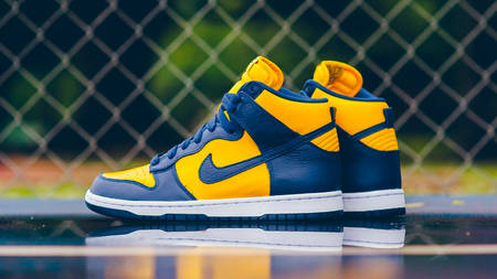 The Nike Dunk High "Michigan" is Returning Later This Year The Nike Dunk High "Michigan" is Returning Later This Year