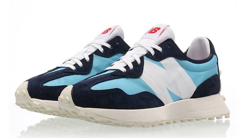 New Balance 327 Blue Black WS327CPB front