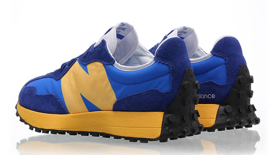 new balance 327 blue and yellow