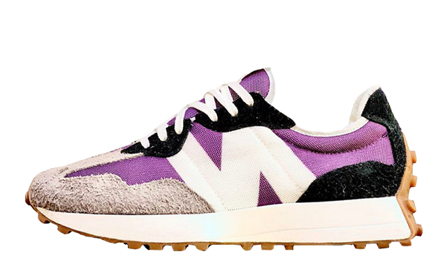 New Balance 327 Purple Black