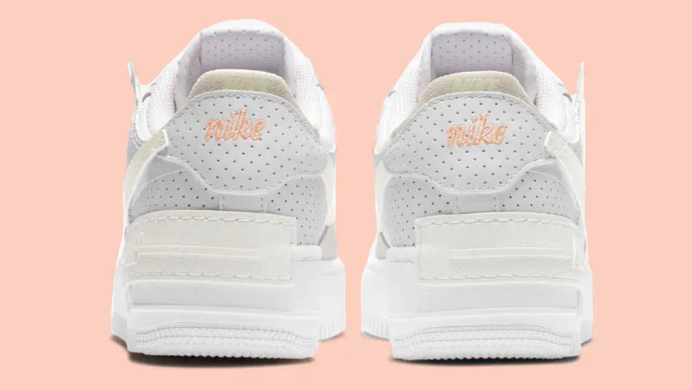 Nike AF1 Shadow Sail Atomic Pink heel copy Nike AF1 Shadow Sail Atomic Pink heel copy