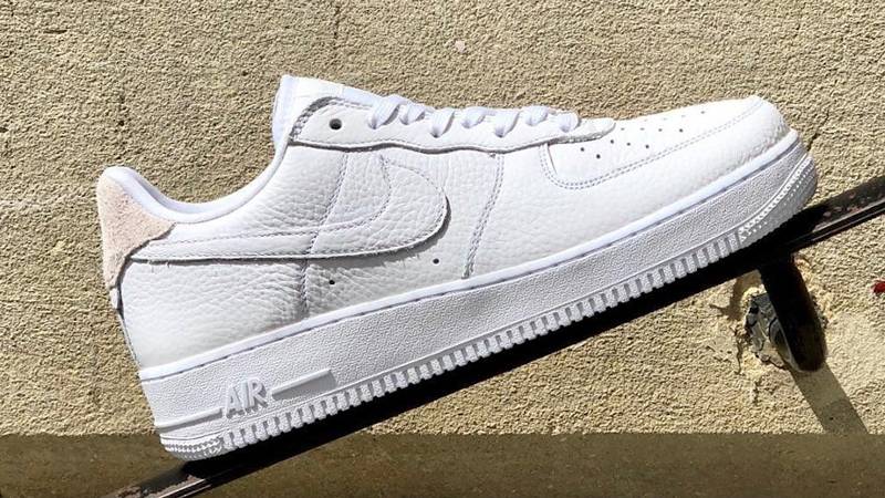 air force 1 craft on feet