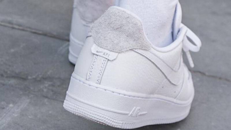 air force 1 craft on feet