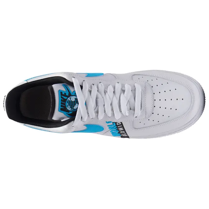 🔥Air Force 1 '07 LV8 Worldwide Pack Glacier Blue Men Size 13 Shoes  CK6924-100