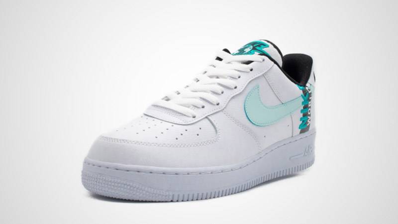 Size 13 - Nike Air Force 1 '07 LV8 Worldwide Pack - Glacier Blue 2020