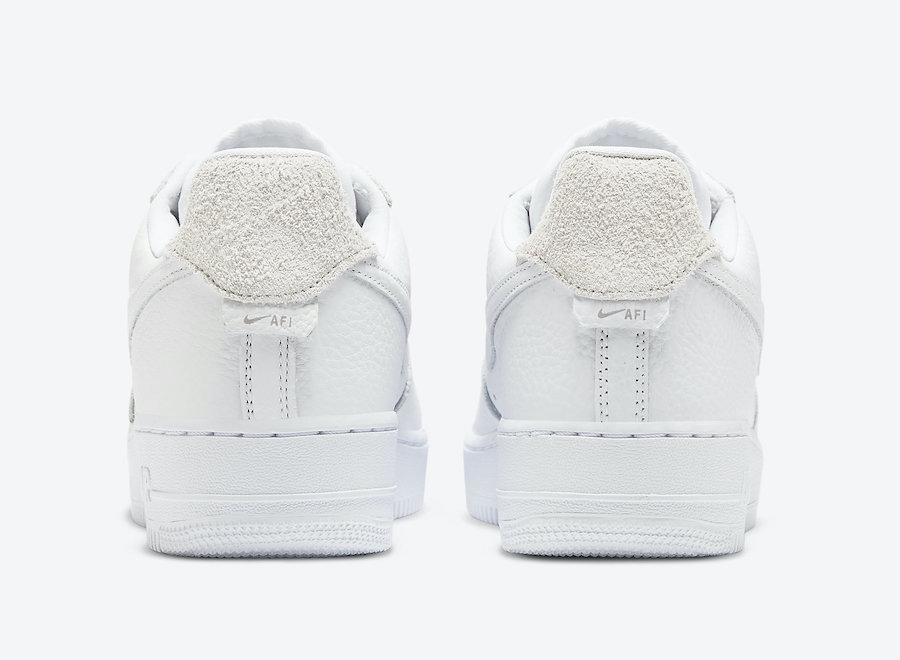 Nike Air Force 1 Craft White heel