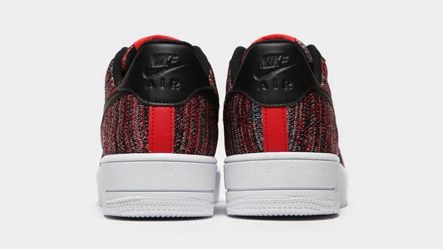 nike air force 1 red flyknit