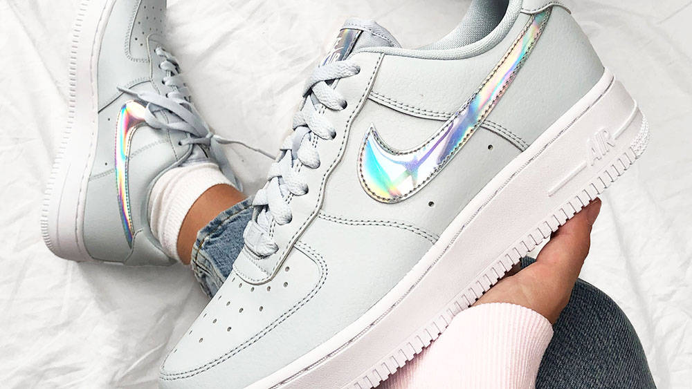 Nike Air Force 1 Iridescent Grey Nike Air Force 1 Iridescent Grey