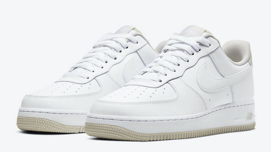 Nike Air Force 1 07 Light Bone White | Where To Buy | CJ1380-101 | The ...