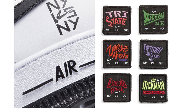 Nike Air Force 1 Low NY vs NY White