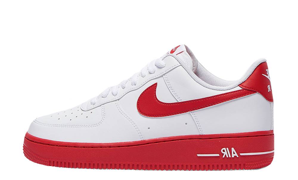 all red low top air force 1