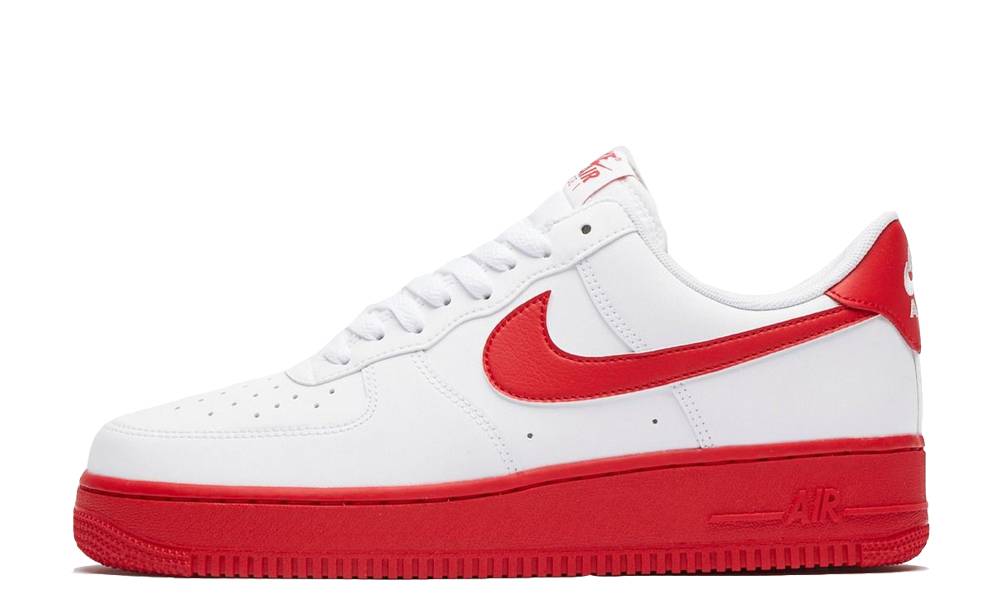 red tick nike air force