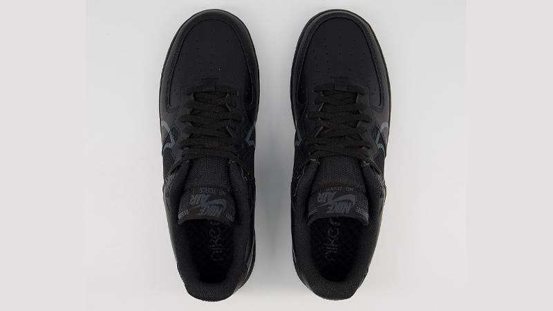 Nike Air Force 1 React D-MS-X Black Anthracite Middle