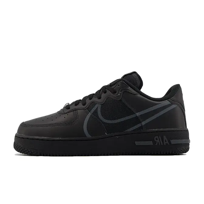 Nike Air Force 1 React D/MS/X Black Anthracite | Where To Buy | The ...