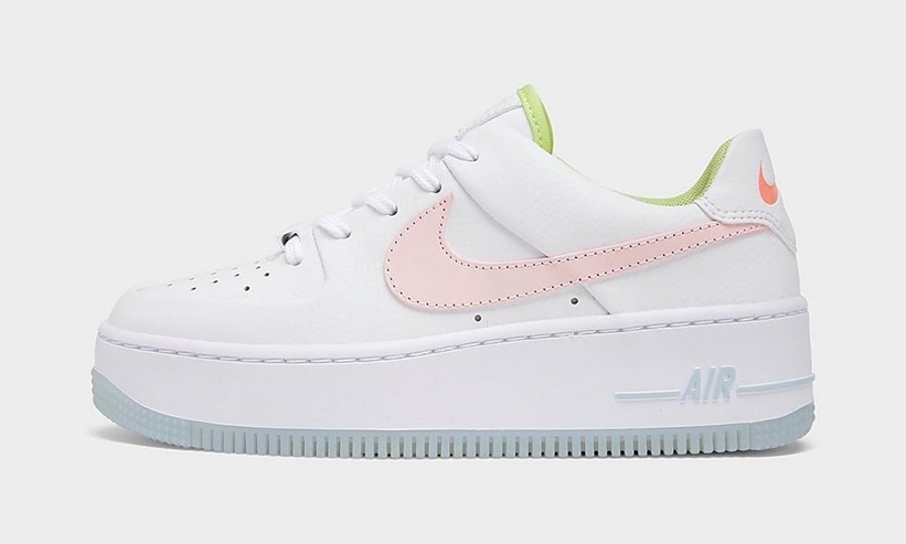 Nike Air Force 1 Sage White Pink Quartz
