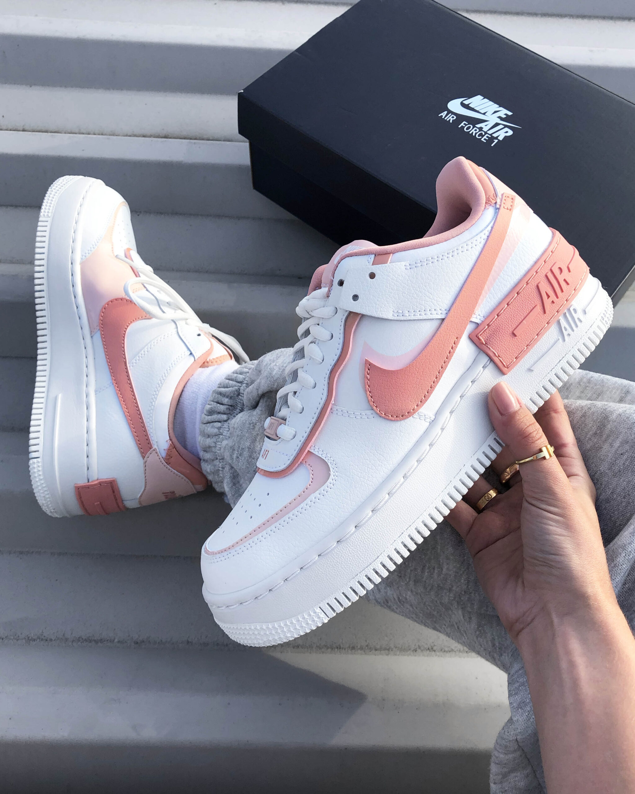 Nike Air Force 1 Shadow Pink Competition 3
