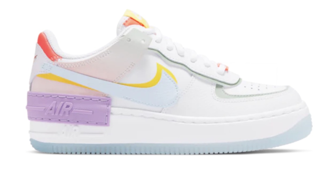 Nike Air Force 1 Shadow White:Multi side
