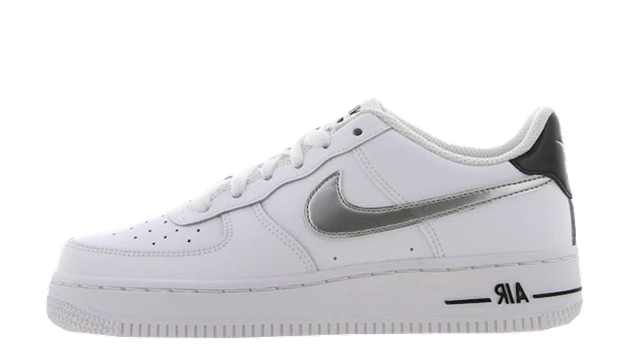 nike air force 1 with silver tick