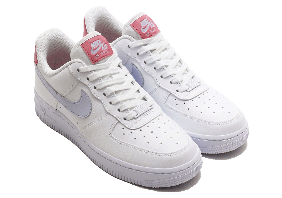 Nike Air Force 1 White Desert Berry front