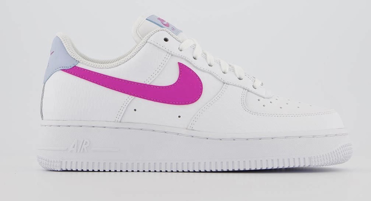 Nike Air Force 1 White Fire Pink
