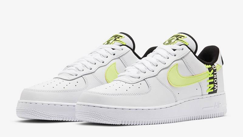 nike air force 1 low worldwide white volt