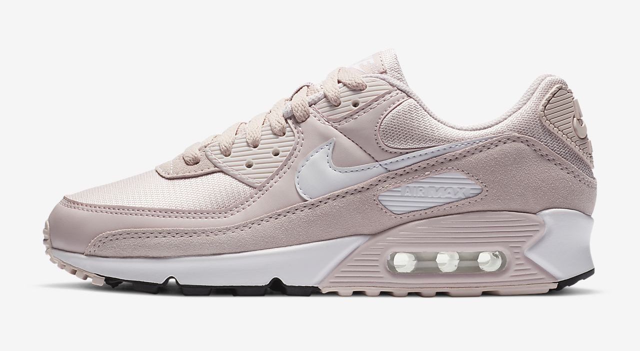 Nike Air Max 90 Barely Rose side