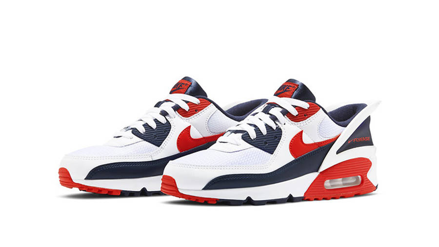 air max 90 red white and blue