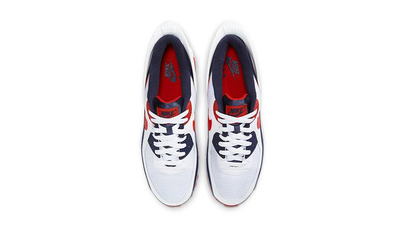 Nike Air Max 90 FlyEase White Blue Red Where To Buy CU0814-104