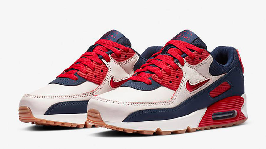 Nike Air Max 90 Home and Away Red Navy front