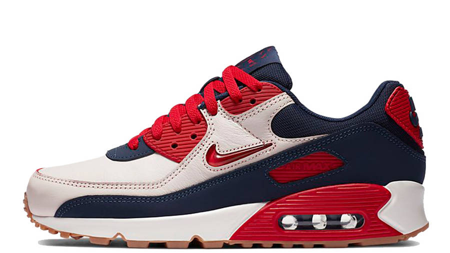 air max 90 home and away university red