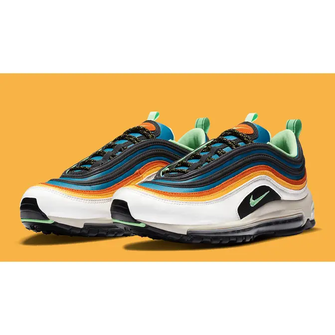 Orange and green on sale air max 97