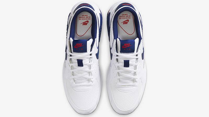 Nike Air Max Excee White Navy CZ9168-100 middle