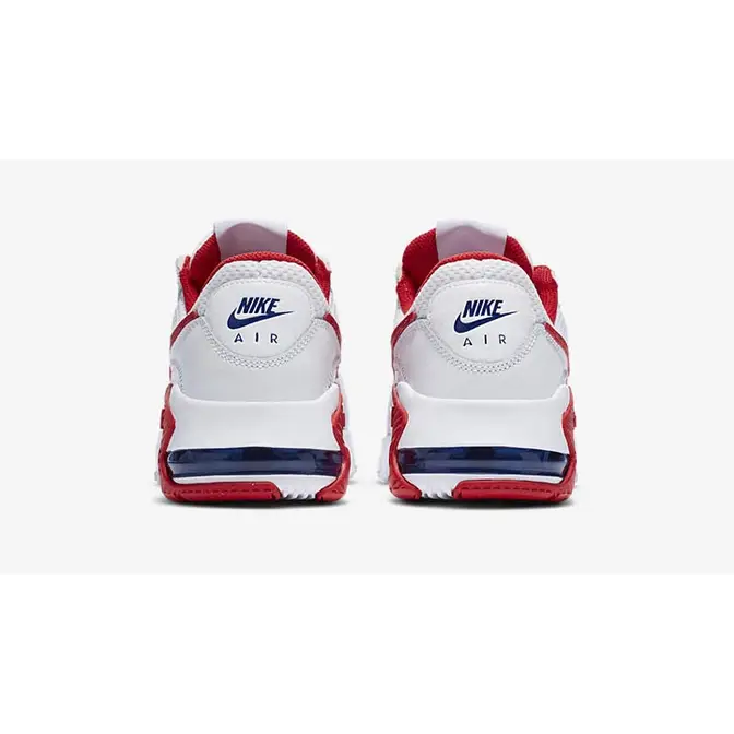 Nike Air Max Excee White Red Back