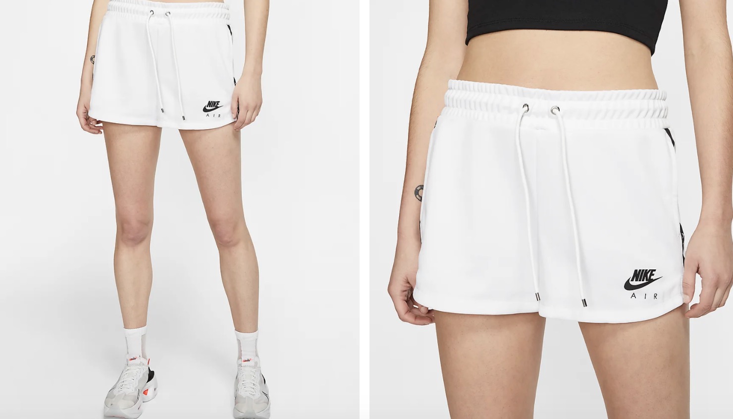 Nike Air Shorts White