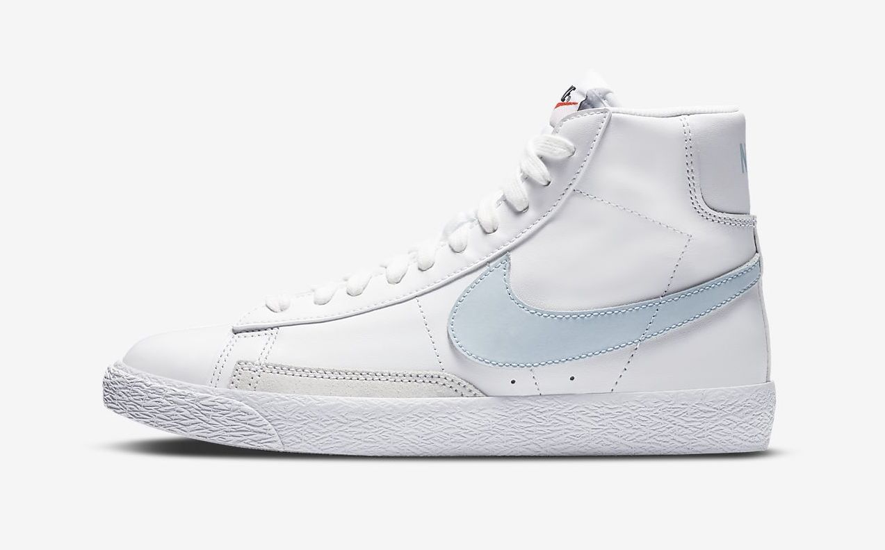 Nike Blazer Mid White Celestine Blue