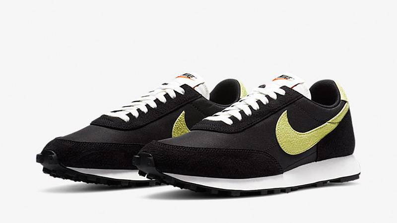 nike daybreak black lime