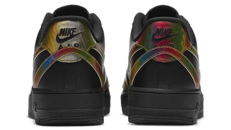 Nike Force 1 Low Black Multi back