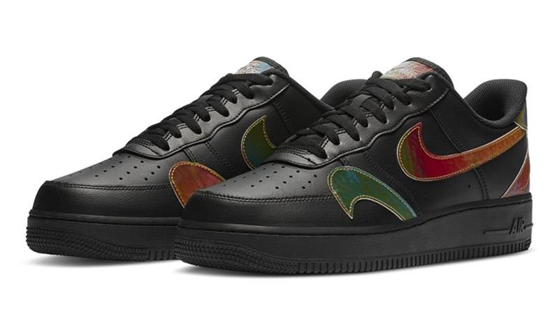 Nike Force 1 Low Black Multi front