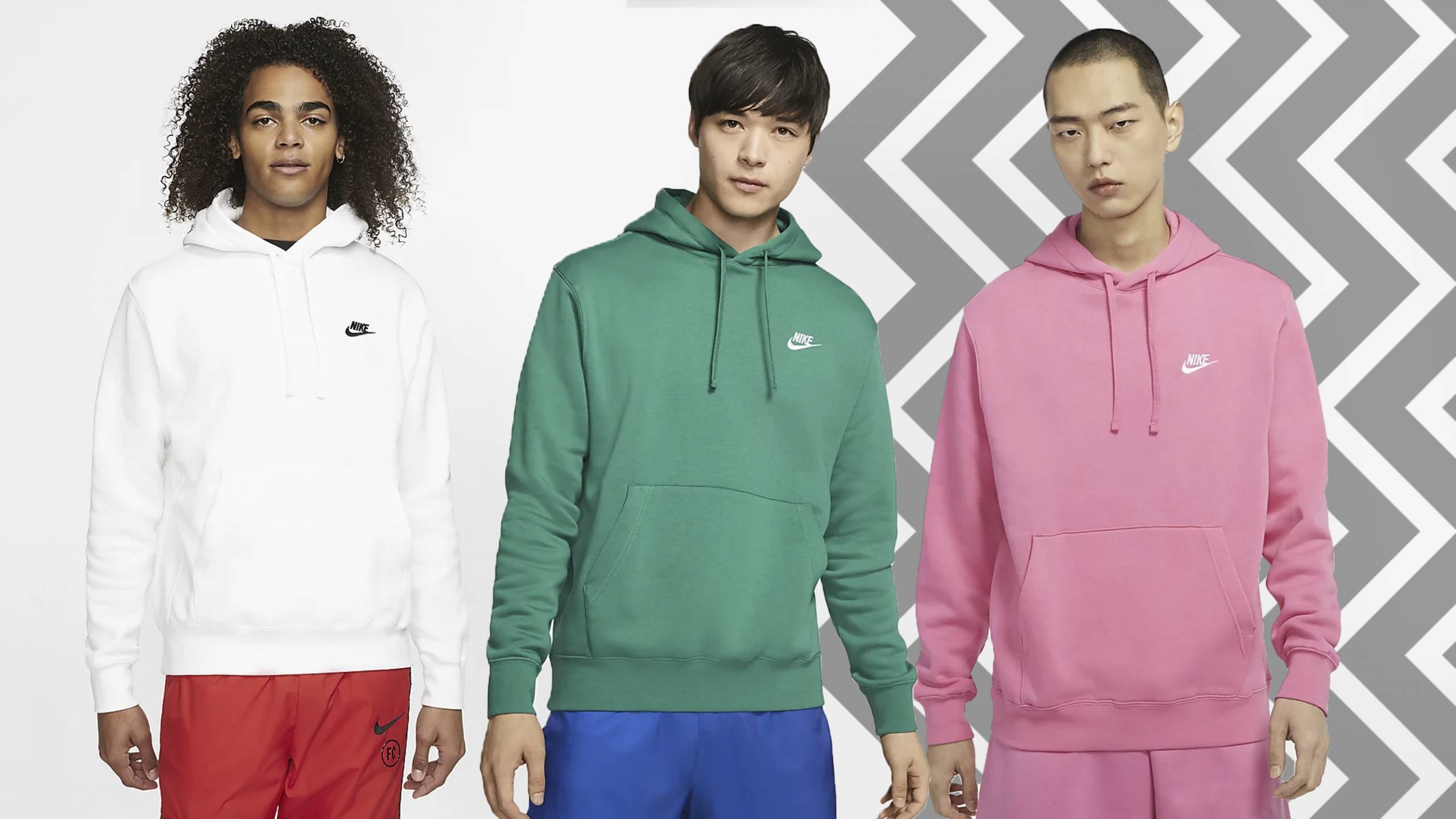 The Ever Popular Nike Sportswear Club Fleece Hoodie Has Just Dropped in New Colourways