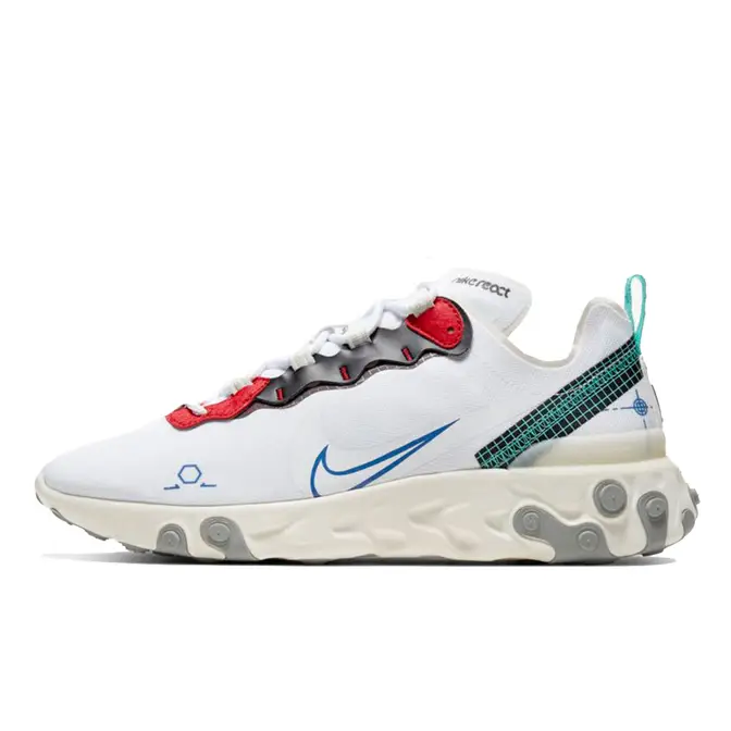 Men's Nike Royal Kentucky Wildcats React Element 55 Shoes