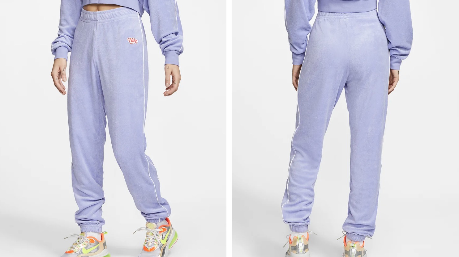 Nike Retro Logo Trousers Puruple