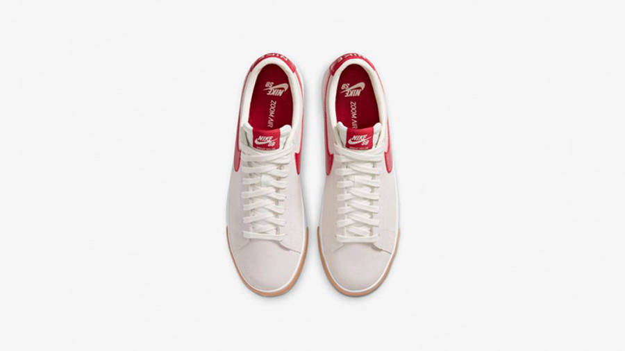 Nike Sb Blazer Low Gt Sail Red Where To Buy 105 The Sole Supplier